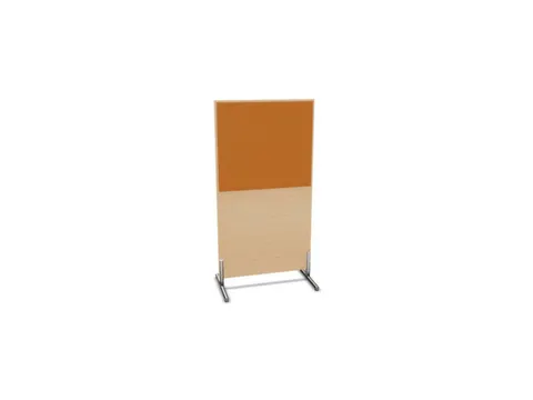 cloison de séparation Hxl 1545x800mm NE-érable BN3005-jaune