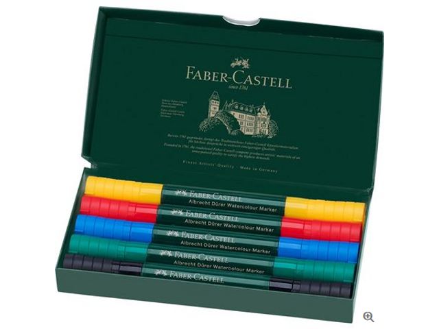 Ensemble de Crayons Faber-Castell Aquarelle 5 Unités