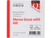 Memoblaadjes Quantore losbladig 90x90x90mm 900 vel wit