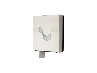 Toiletpapier dispenser Celtex Maxi Jumbo wit - 3