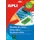 Apli 1591 Gekleurde Etiketten Lc Geel 70x37mm 480 Stuks