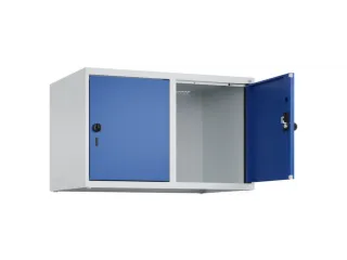 opzetkast,v. locker,2vak.,vak B 400mm,HxBxD 500x800x500mm,draaigrendel - 1