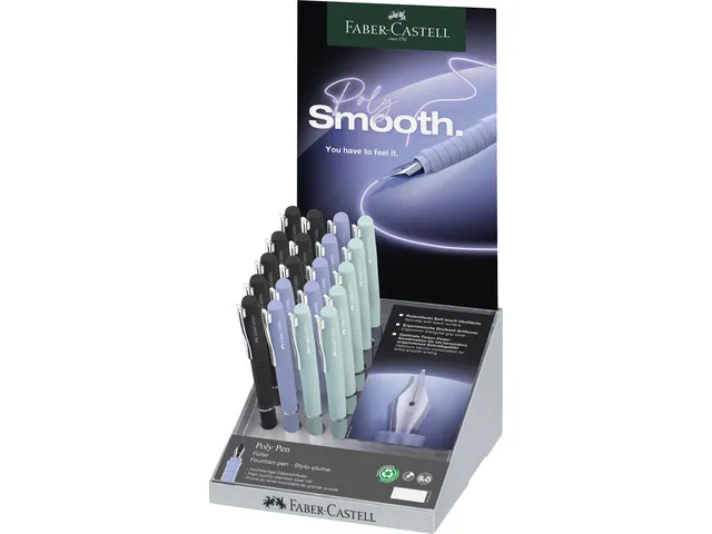 Vulpen Faber-Castell Poly Pen M en B 20st in display