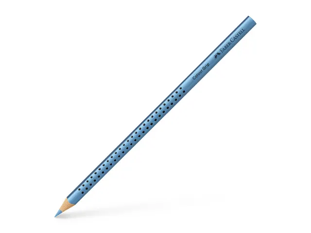 Kleurpotlood Faber-Castell Grip 2001 86 metallic blauw