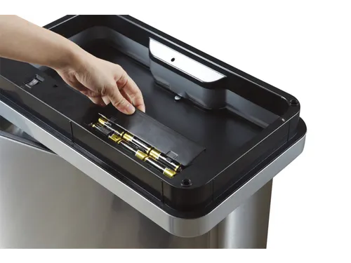 Afvalbak EKO Mirage met sensor 30 Liter RVS mat