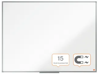 Whiteboard Nobo Essence 90x120cm staal - 5