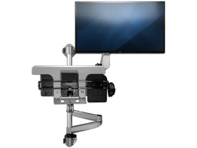 Poste de Travail Ergonomique Montage Mural 34 Inch