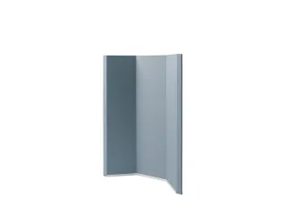 Ruimteverdeler Sigel akoestiek donkergrijs, 1000x1400x50 mm - 1