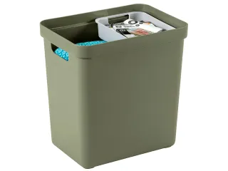 Sigma Home opbergbox 25L donkergroen - 35x24,6x36,3cm - 3
