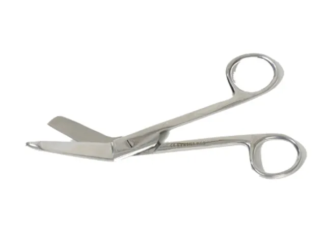 Ciseaux à pansements FixFirst acier inoxydable 14cm modèle Lister