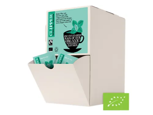 Thee Clipper infusion peppermint bio 250 zakjes