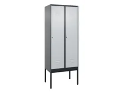 locker voor scheiding van kleding,HxBxD 2120x800x500mm,2vak