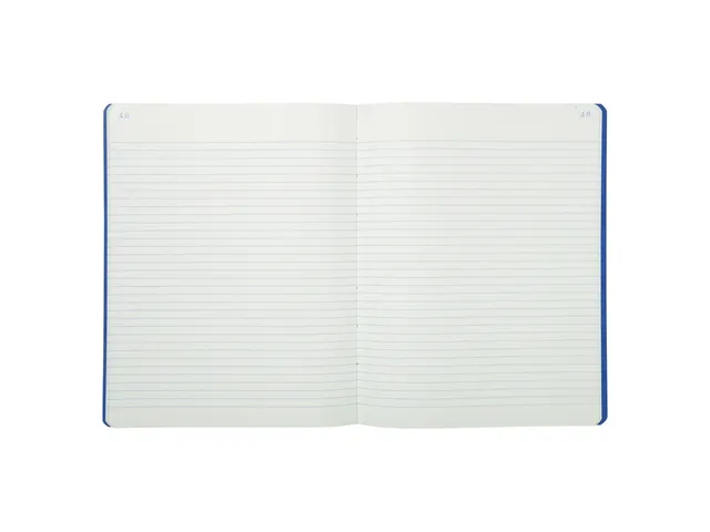 Standaard register 32x25 cm - gelijnd - genummerd - met identificatieb