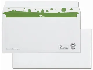 Bong Enveloppen Beeco Ft 110x220mm Zonder Venster Doos 500 Stuks - 1