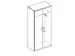 armoire de bureau,HxlxP 2225x800x445mm,CC-noir