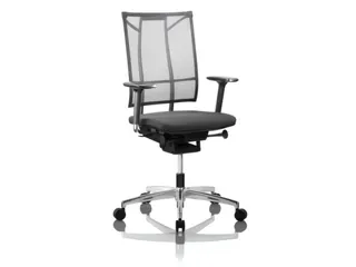 Grammer Office Bureaustoel Sail met Glide-Tech-mechanisme Grijs - 1