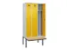 locker met bank,voor scheiding van kleding,HxBxD 2120x900x815mm,3vak