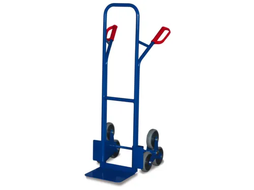 3 Ster Trappensteekwagen 200kg Staal Steekplaat Massief Rubber Banden