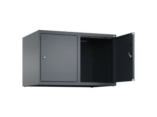 opzetkast,v. locker,2vak.,vak B 400mm,HxBxD 500x800x500mm,cilinderslot - 1
