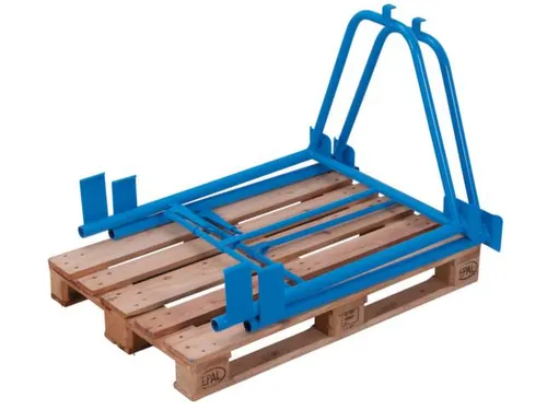Pallet-stapelbeugel 800x1200x800mm Belasting 1500kg Ral 5012