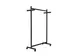 9424190 Garderoberek mobiel MAULsamba standvoet met wielen 172,5cm