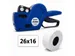 Etiket voor Sato Judo Food 26x16 mm wit permanent