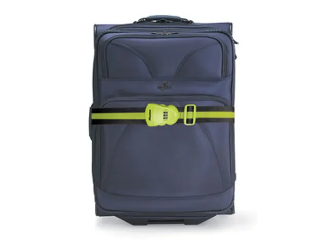 Kofferriem MasterLock cijfersl groen/zwart