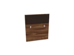 baliepaneel bureau aanbouw achter NP-tiepolo nut BN2036-bruin 1000mm