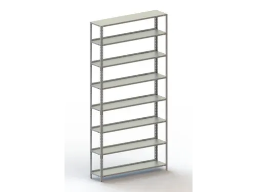 magazijnstelling,grondveld,HxBxD 2500x1254x304mm,veldl. 800kg