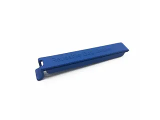 BST detecteerbare herbruikbare zakkensluiter 80mm blauw pak à 10 stuk - 1