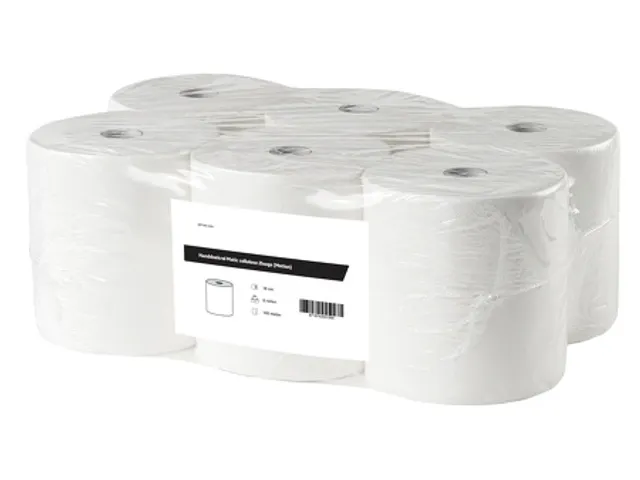 Handdoekrol Matic cellulose 2-laags Wit Motion FSC