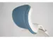Chaise de bureau Linea Tekna White 01/PT bleu clair/blanc