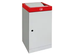 afvalbak,niet-brandbaar,70l,HxBxD 850x400x300mm,binnenbak staal