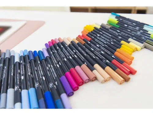 Sketchmarker Faber-Castell Goldfaber etui 6 stuks Portrait op alcoholb
