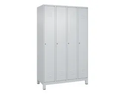 locker voor scheiding van kleding,HxBxD 1950x1200x500mm,4vak