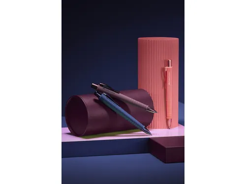 Balpen Faber-Castell Polyball XB display Urban 24 stuks