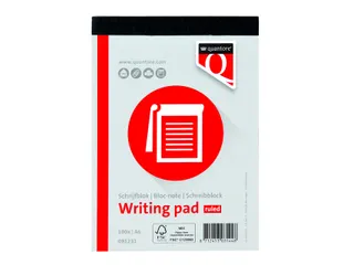 Schrijfblok Huismerk Quantore A6 Netto Lijn 60 Gram - 1