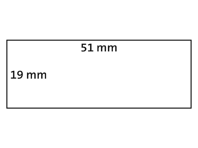 Etiket Dymo 11355 Labelprint 19x51mm