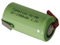 Ni-mh Batterij 1.2v - 1.3ah Met Soldeerlippen In Tegengestelde Richtin