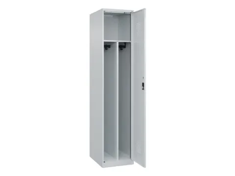locker voor scheiding van kleding,HxBxD 1850x400x500mm,1vak