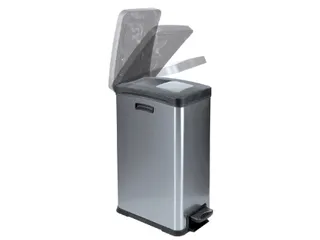 Afvalbak Rejoice EKO 30 liter met kunststof binnenbak RVS - 2