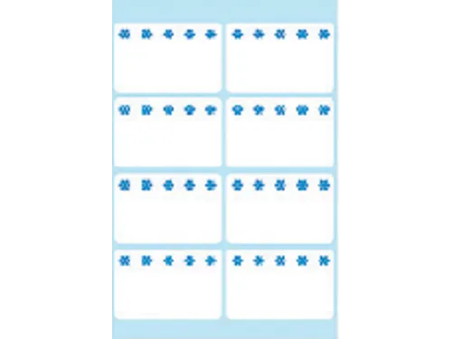 Etiket Herma 3770 26x40mm Diepvries Wit 56 stuks