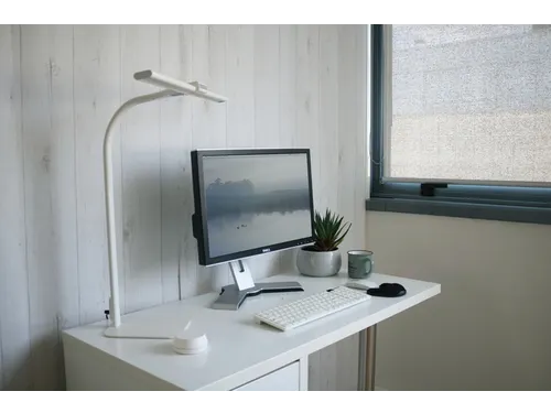 Bureaulamp Unilux Strata base led wit