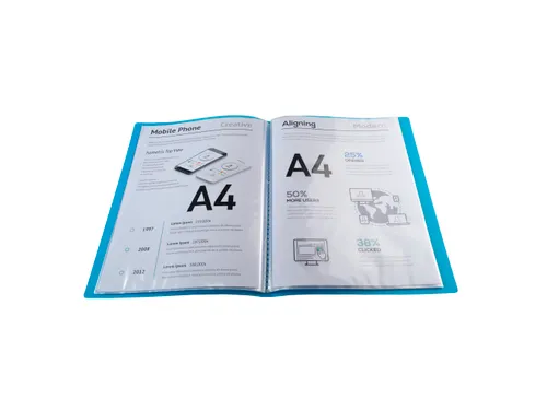 Showalbum Halfharde PP IDERAMA PP 20 Tas A4 Assorti