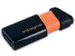 Pulse USB-stick 2.0, 32GB, zwart/oranje