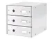 Ladenbox 3 Laden Leitz Click & Store 3 Laden Wit 77% gerecycled karton