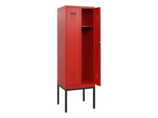 schoollocker,HxBxD 1950x600x500mm,2vak,vak B 300mm,cil.-slot - 1