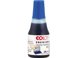 Colop stempelkussen Inkt Blauw 25ml Blister 2 stuks