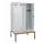 locker met bank,voor scheiding van kleding,HxBxD 2120x1200x815mm,4vak