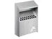 Cendrier Mural Durable 450x310x107mm Argent Métallique
